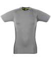 TL515 Tombo Slim Fit T-Shirt Grey Marl / Grey colour image
